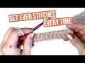 How to Keep Your Crochet Stitches Even | Crochet Unraveled