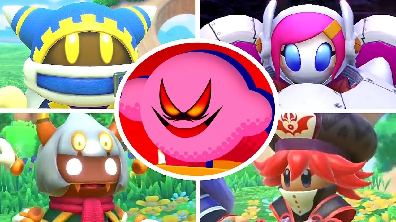 Kirby Star Allies - All Characters Trailers (Wave 1-3) - YouTube