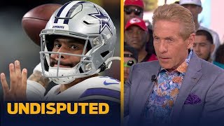 Skip Bayless reacts to Irvin's comments on Dak's contract extension | UNDISPUTED | LIVE FROM MIAMI