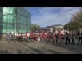 Climate protest at Glasgow references TV series