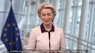 Mensaxe de Ursula von der Leyen polo Xacobeo