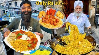 10 Rs me Itna Sab Kuch | DILDAR Sardarji ka Best Food | Street Food India