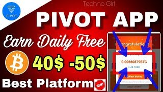 How to earn bitcoin on pivot