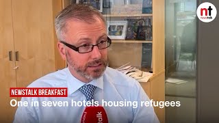 One-in-seven Irish hotels being used to house refugees and asylum seekers, according to new figures