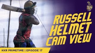 KKR Primetime EP 17 | Helmet Cam View | How Andre Russell prepared for the carna