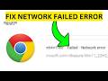 How To Fix Google Chrome Download Failed Network Error(EASY)