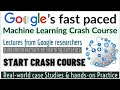 Google's Machine Learning Crash Course with Tensorflow APIs | Google Free Courses | Machine Learning