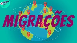 MIGRAÇÕES | Resumo de Geografia para o Enem