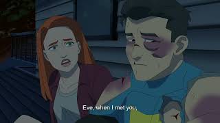 Mark Grayson and Eve Talk about the Past and his Relationships Scene | Invincible S3E2 | Full HD