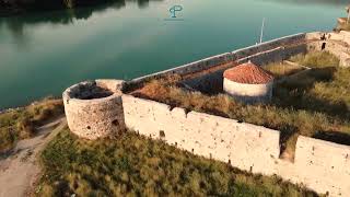 The Venetian Fortress in front of  Butrint