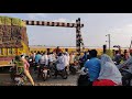 railway crossing washim hingoli road kacheguda narkher intercity express