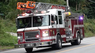 Croton Falls FD Engine 148 \u0026 Ladder 67 Responding