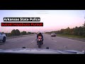 Arkansas State Police High Speed Pursuit of Suzuki Hayabusa