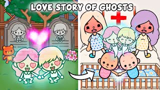 From Death To Birth: Love Story Of Ghosts | Sad Love Story | Toca Life Story / Toca Boca
