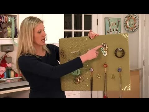 DIY Fabric-Covered Jewelry Display Stand : DIY Crafts DIY Fabric-Covered Jewelry Display Stand : DIY Crafts