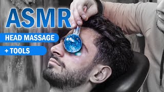 ASMR | Sleep Well With Asmr Head Massage (+tools)