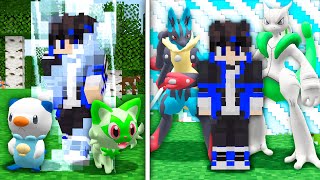 POKÉMONS = TAMANHO DO MUNDO no MINECRAFT PIXELMON!