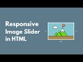How to create a responsive image slider in HTML (Slick.js)