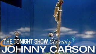 Barney Odom and Flatnose - The Tree Climbing Dog | Carson Tonight Show