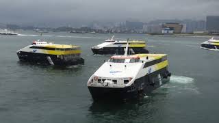 Hong Kong \u0026 Kowloon Ferry Ltd (HKKF) high speed ferry 港九小輪高速船