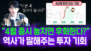 주식투자로 가장 돈 벌기 좋은 4월, 놓치면 안되는 이유