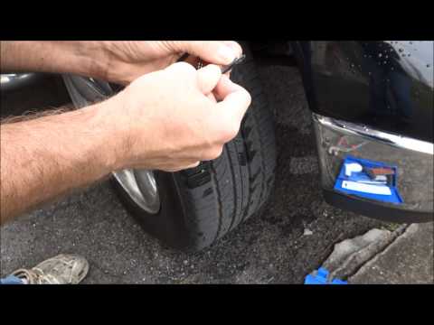 How to Fix a Flat Tire - Nail or Screw removal How to Fix a Flat Tire - Nail or Screw removal
