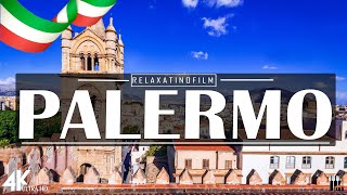 Beautiful Palermo, Sicily 4K • Relaxing Italian Music, Instrumental Romantic • Video 4K UltraHD