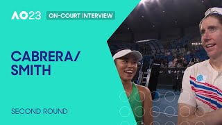 Cabrera/Smith On-Court Interview | Australian Open 2023 Second Round