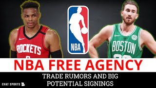 NBA Free Agency Rumors: Gordon Hayward To Pacers? Fred VanVleet To 76ers? Harden Or Westbrook Trade?