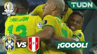 ¡GOOL! Richarlison clava el cuarto | Brasil 4-0 Perú | Copa América 2021 | Grupo A-J2 | TUDN