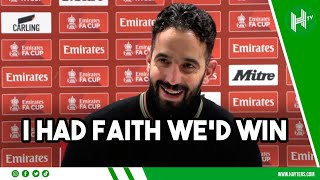 I KNEW IT WOULD BE OUR DAY | Ruben Amorim | Arsenal 1-1 [PEN 3-5] Manchester United