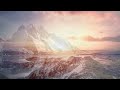 flying over christmas sleep beautiful winter snow scene relaxing piano music video ultra hd