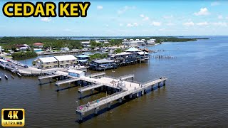 Cedar key Florida - Aerial View