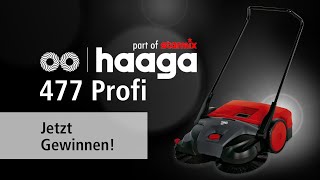 GEWINNSPIEL | haaga 477 im Einsatz | Kehrmaschinen by starmix