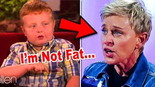 "She Called Me Fat" | Ellen Degeneres Accused By 11 Year Old Guest...