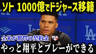 フアン・ソトが大谷超えの契約金でドジャースへ移籍！？「翔平と一緒に野球がしたい…」移籍金〇〇億円に米メディアも驚愕【海外の反応/MLB/メジャー/野球】