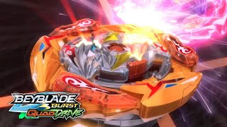 ROKTAVOR GETS DESTROYED! BEYBLADE BURST QUADDRIVE EPISODE 2 RANZO VS. BEL