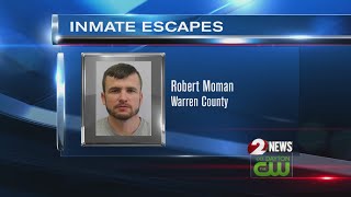 Inmate escapes in Warren County