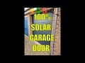 Sun Power: Solar-Powered Garage Door - Perfect for En-Bloc in Berkshire - No Electricity Required!