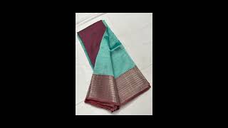 2399 mangalagiri pure handloom patt by cotton jari border saree contact pallu with blouse