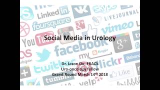 Social Media in Urology