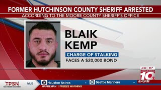 Former Hutchinson County sheriff arrested, charged with stalking