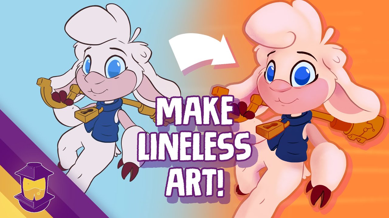 How To Make Better Lineless Art Youtube