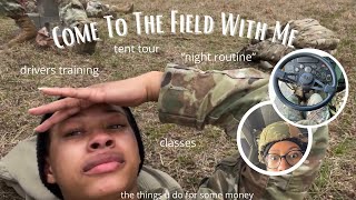 army vlog: what its like in the field