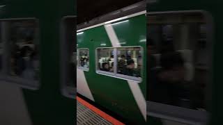 (大宮始発)犬吠初日の出3号銚子行185系B6編成新宿駅発車。 #鉄道