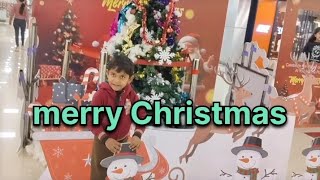 Christmas celebration in Reliance Mall મેરી ક્રિસમસ