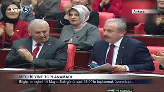 Meclis Yine Toplanamadı