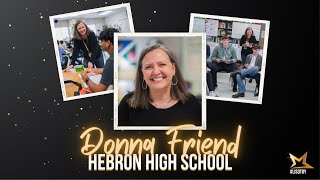 Donna Friend | Secondary Teacher of the Year Finalist 2023-24