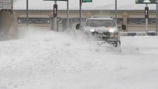 BLIZZARD 2022: Snow quickly piles up after blizzard hits Jersey shore