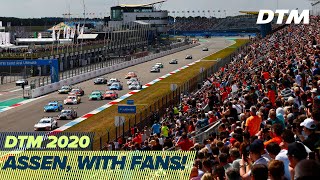 DTM 2020 at Assen! We are back with fans on site 🎉